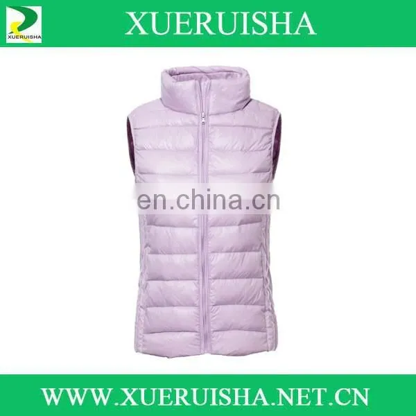 winter womens down vest thicken down vest