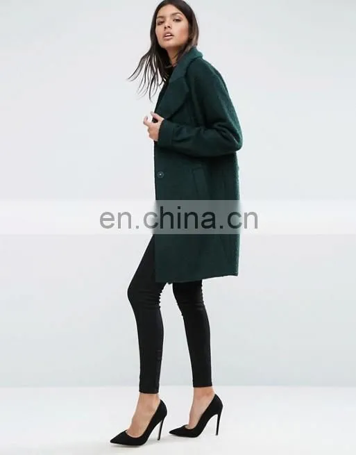 Wholesale Cheapest Price New Design Woman's Over Size Coat