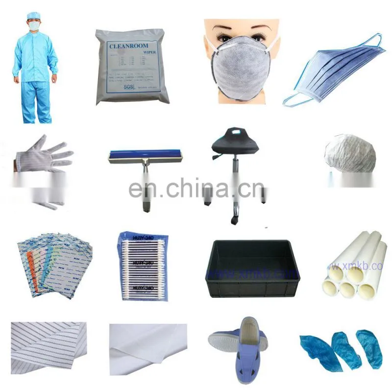 KB-4009 ISO aprroved 100% polyster microfiber cleanroom Wiper
