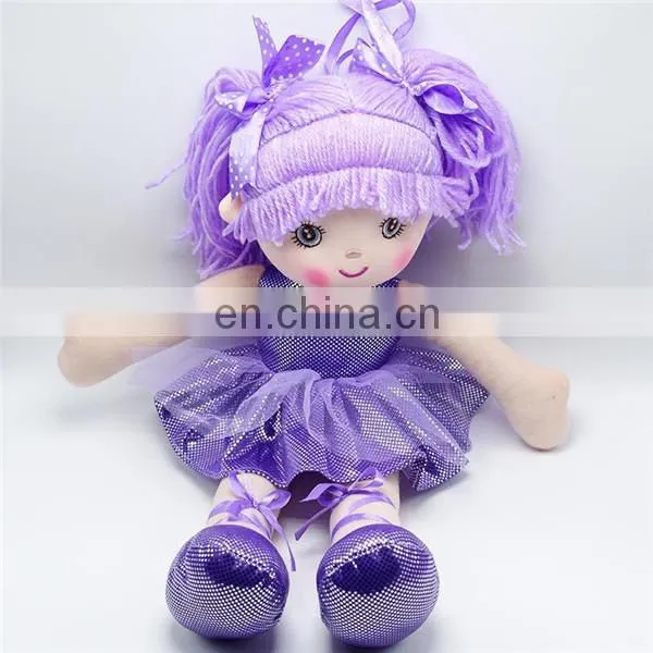 ASTM Test Custom Stuffed Plush Pink Pretty Girl Mermaid Doll 2017 Fashion New Rag Soft Doll Toy