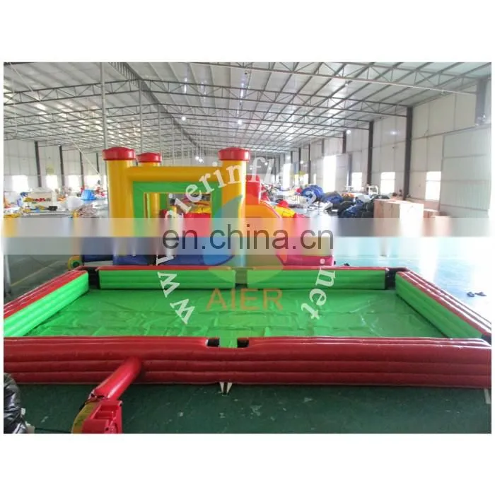 2017 New inflatable Foot Snooker Game/inflatbale footb billard game/inflatable Foot Pool Snooker