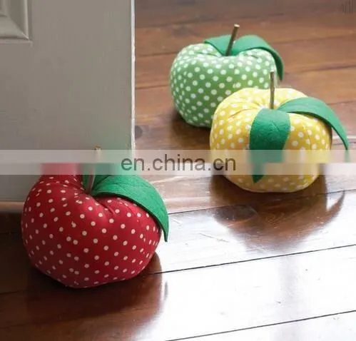 Emoji pillow Cartoon pillow ,Apple Door Stoppers apple cushion Simple, DIY, Sewing Projects for Baby