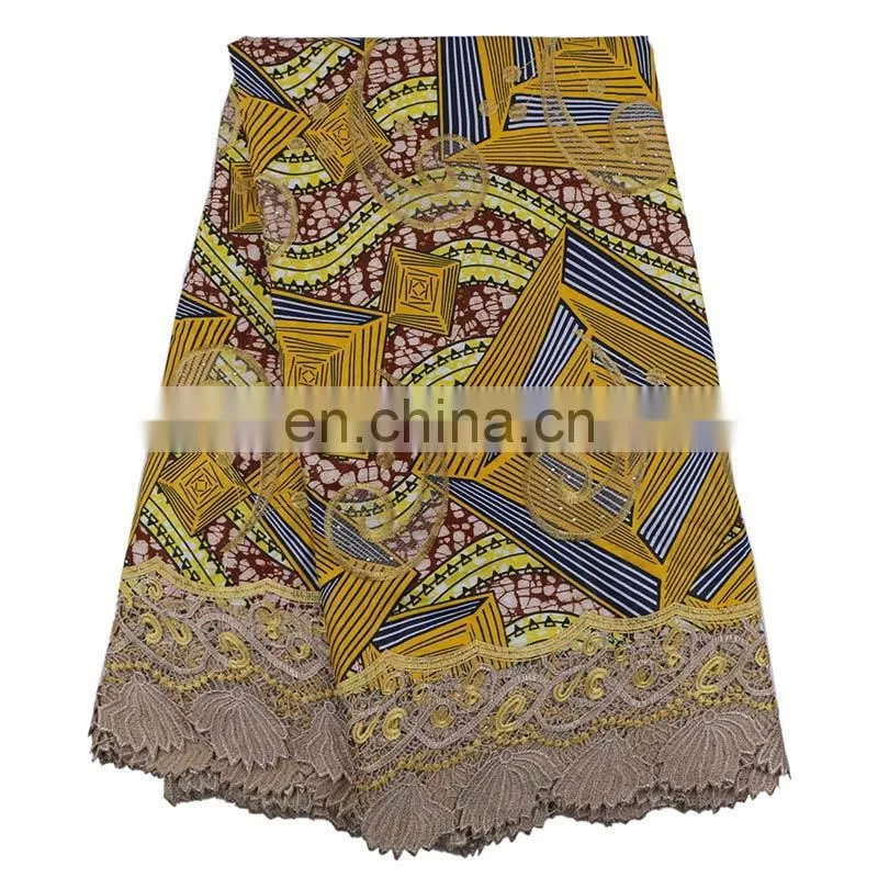 China fabric market wax lace/super wax hollandais 100% cotton african L170727005