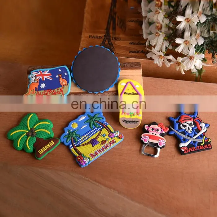 3D Soft PVC Fridge Magnet Custom Sticker Souvenir Fridge Magnet