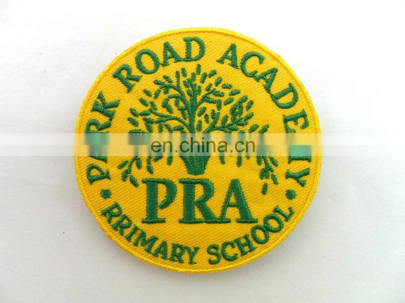 customized judo club embroidery badges/patch