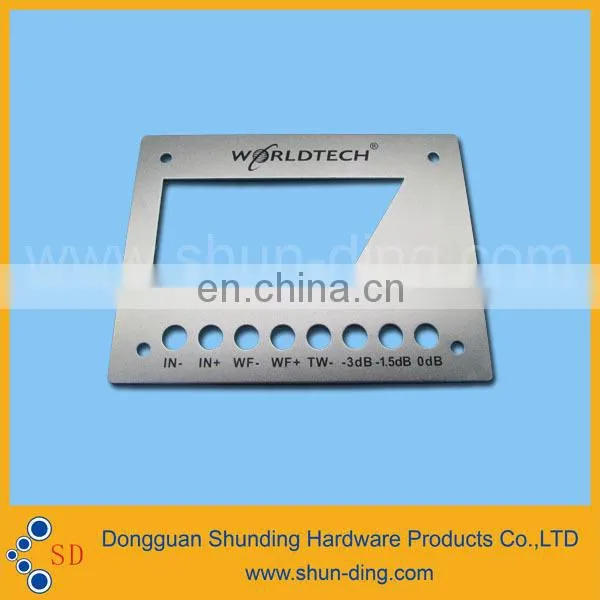 White High Quality Machine switch Surface Nameplate