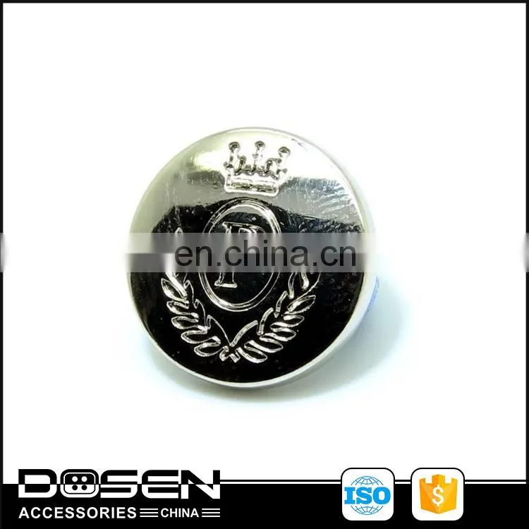 100%QC Fancy metal designer suit buttons