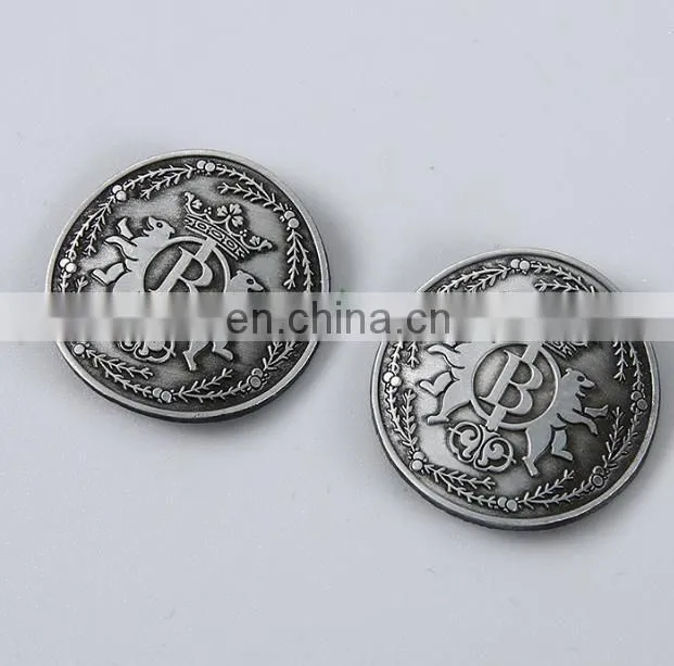 Factory Custom Metal Aluminum Printed 3D Wine Emblem Label with Good Sticker