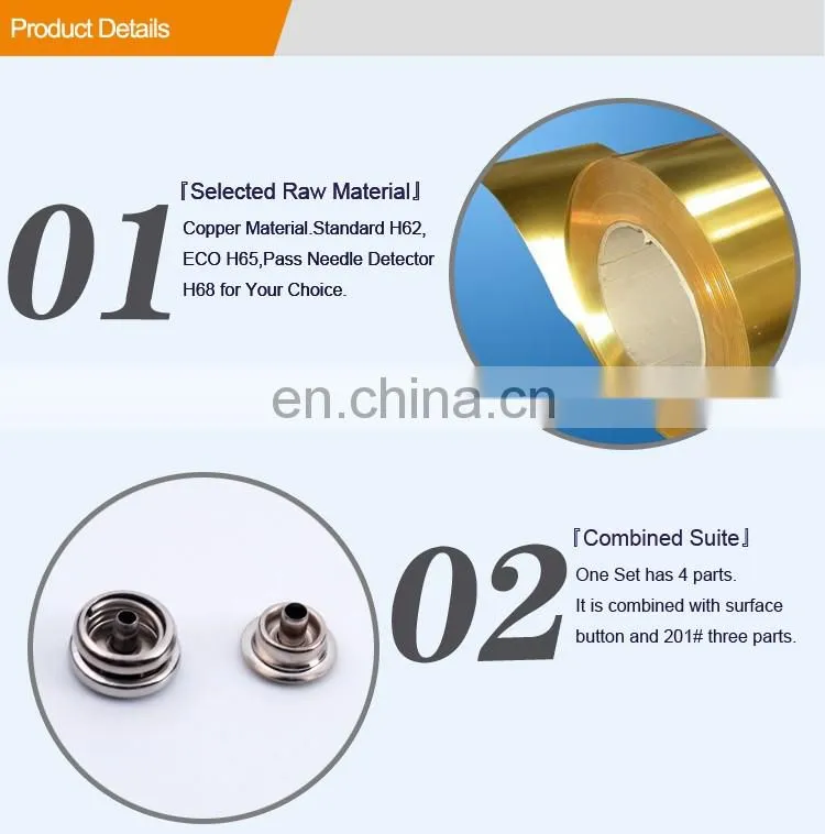 10mm Ring Press Snap Button BM10813