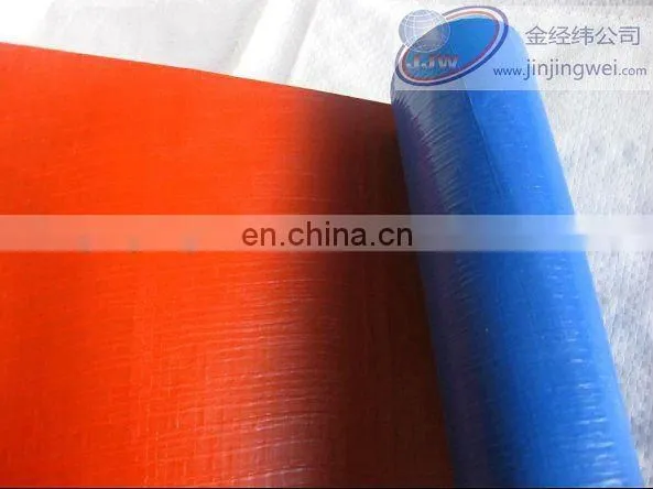 Blue/orange pe tarpaulin roll