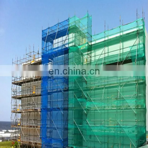 Virgin HDPE 3% UV protection for 3 years Scaffolding Net