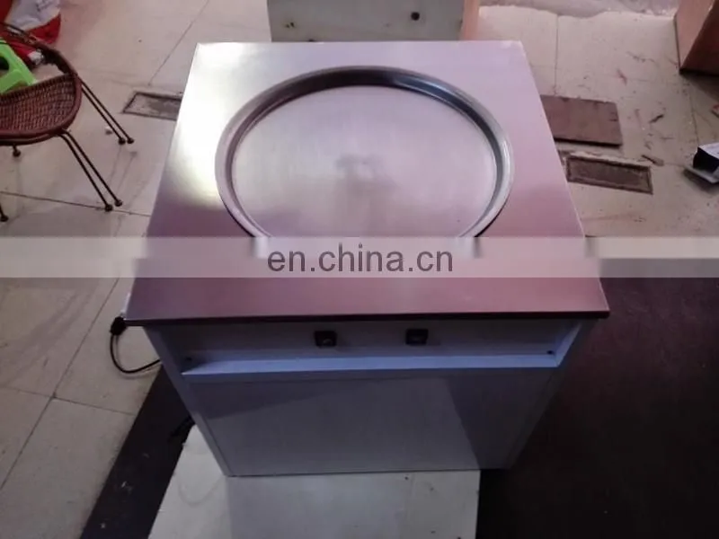 Hot sale cold stone table fry ice cream machine with best price and long service life