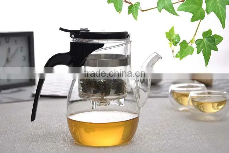 fashion chinese piaoyi bei,smart teacup,office glass tea cup teapot