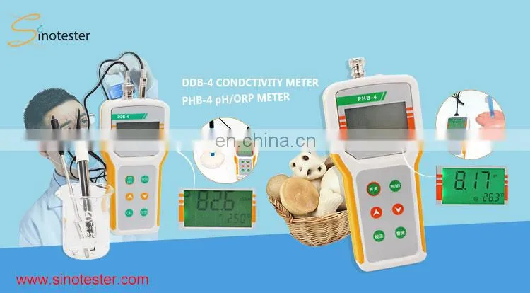 Atc ph meter orp meter skin test portable ph