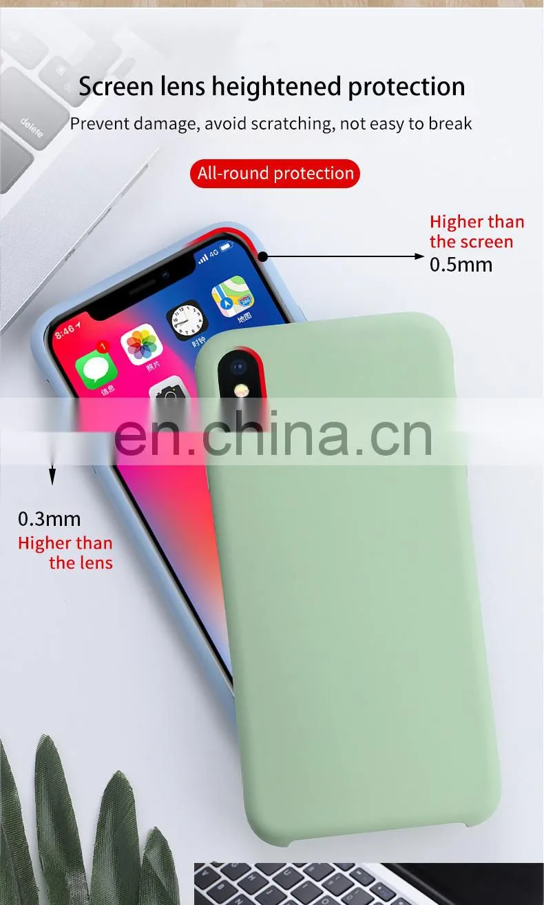 2020 Cell Phone Case Hot Amazon Eco-Friendly Factory Top Seller Transparent Wholesale Silicon For Xiaomi For Apple Iphone Case