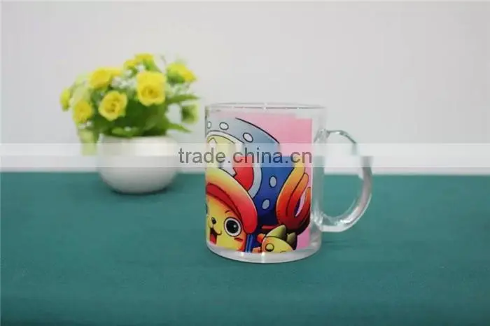 Top Grade wholesale 11oz sublimation glass beer mug