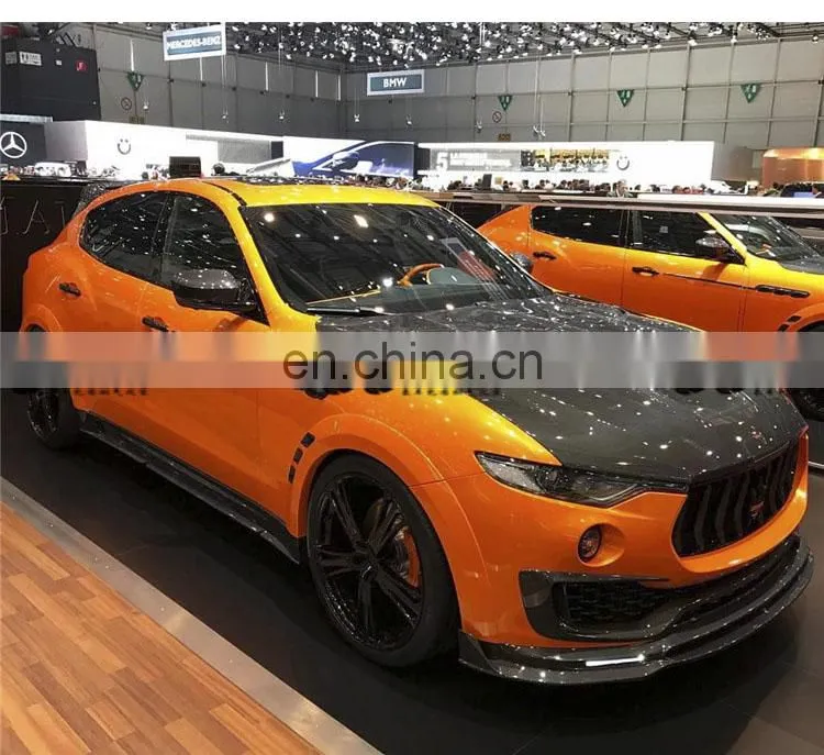 carbon fiber front lip body kit for Maserati Levante Auto Parts