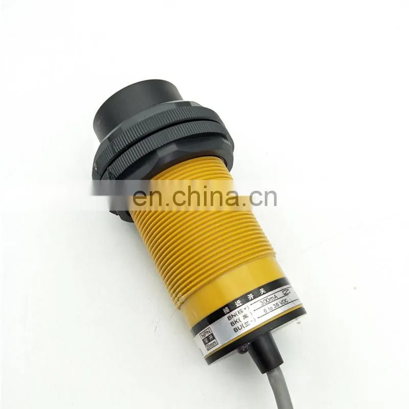 NPN NO type 20mm Detection Distance 3-Wires DC6-36V Inductive Sensor Proximity Switch