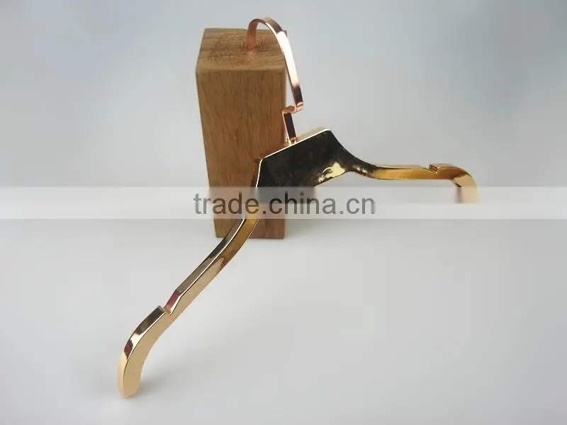 IMY-518 plating copper hangers customised for cloth