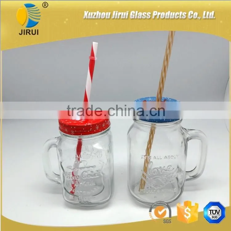 Christmas Appearance Metal Cap For Mason Jar