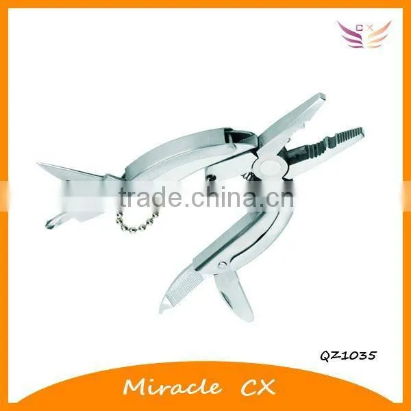 Black handle with hole mini multi plier