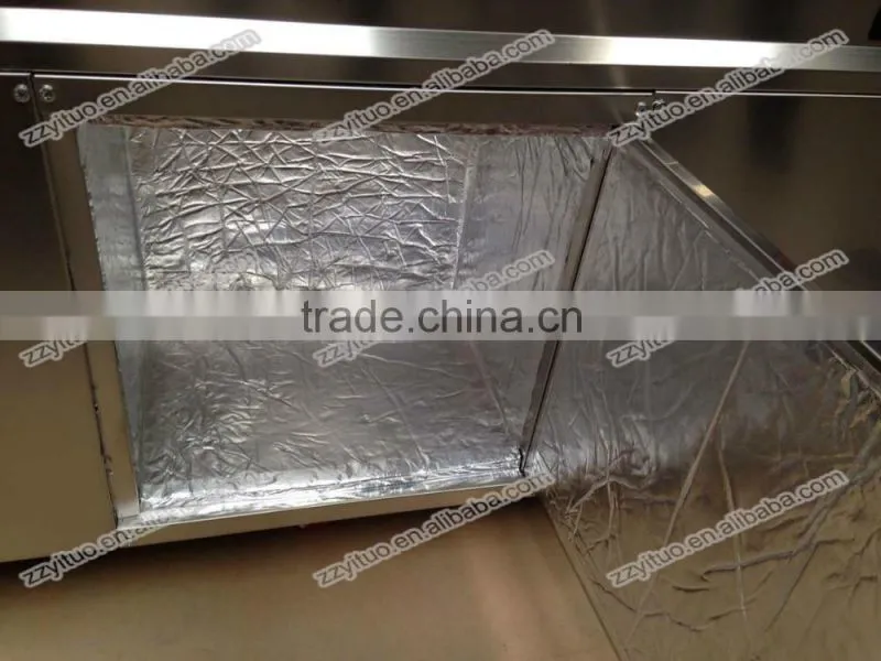 New Design Popular Double Plat pans Commercial Fried Ice Cream Machine Price