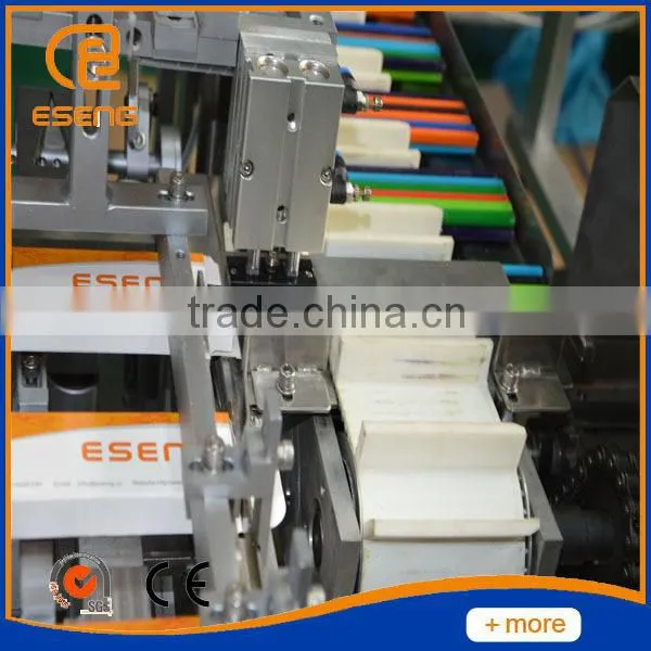 ES-ML101PB fully automated boxed 10 pencils + one eraser packing machine