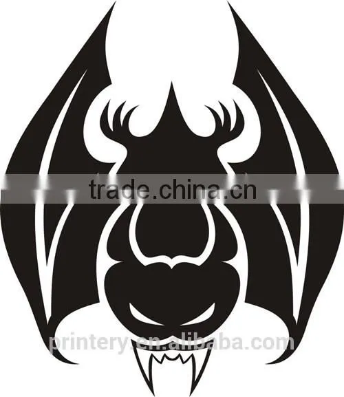 2014 Halloween cute decal high quality electrostatic window stickers, removable window stickers,gel window sticker