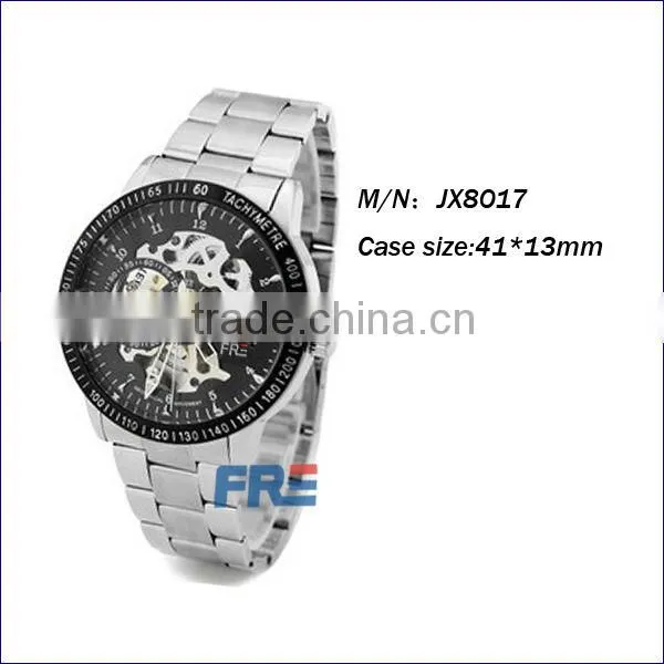 luxury watch automatic transparent mechanical watches