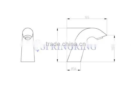 Water Saver Hands Free Basin Faucet Sensor