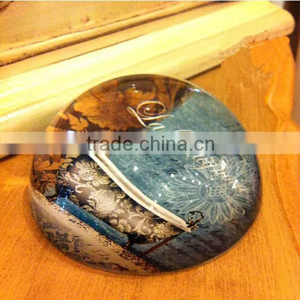 Crystal paperweight paperweight in crystal crafts