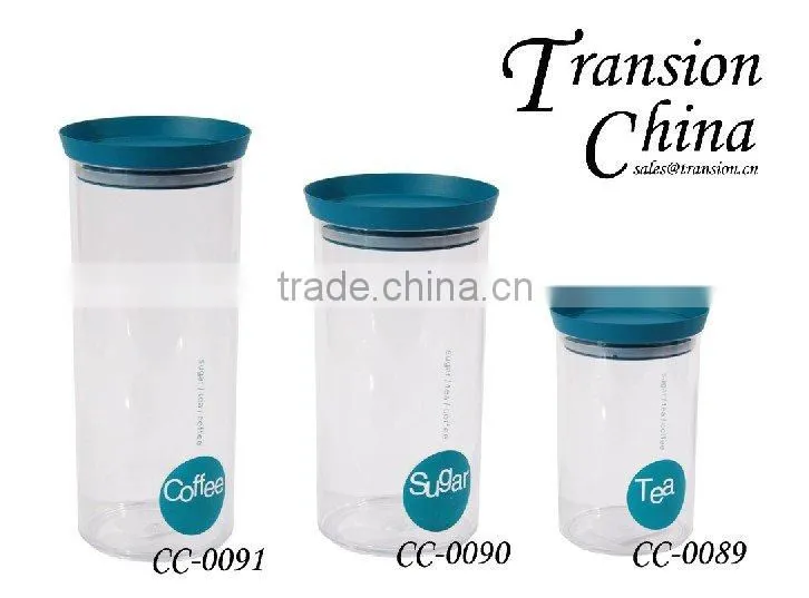 Plastic Canister (Blue Iron Lid)