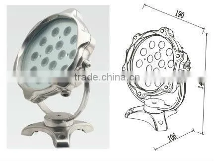 Hot sale 12 v stainless steel LED underground light