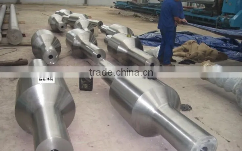 EN10204-3.1 China CNC Machining Custom Alloy Steel Forged Straight Shaft with High Performance