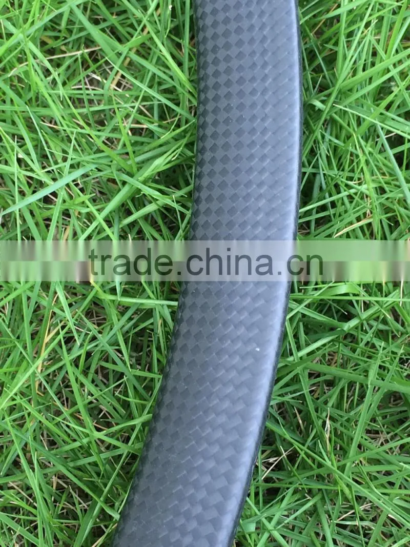 New clincher carbon mtb bike rim 25mm depth 25mm width 3k matte finish 26er mountain bike clincher wheel