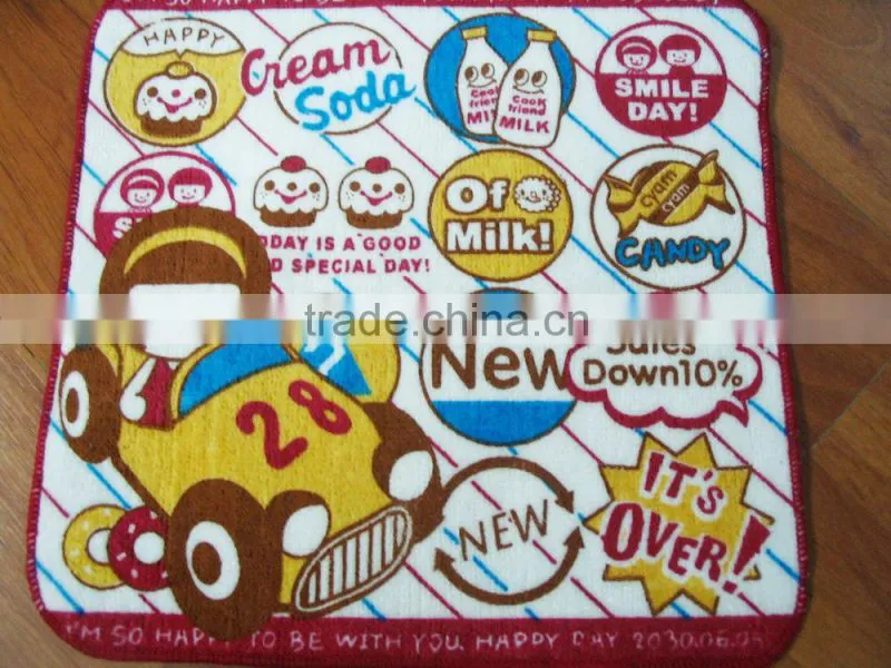 Baby Towel 100% Cotton Cartoon Pattern