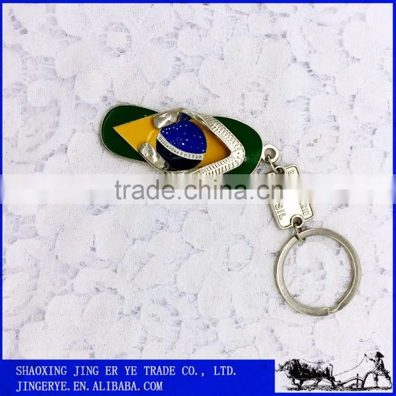 latest chain design innovative keychain souvenir gift 3d mini shoe keychain