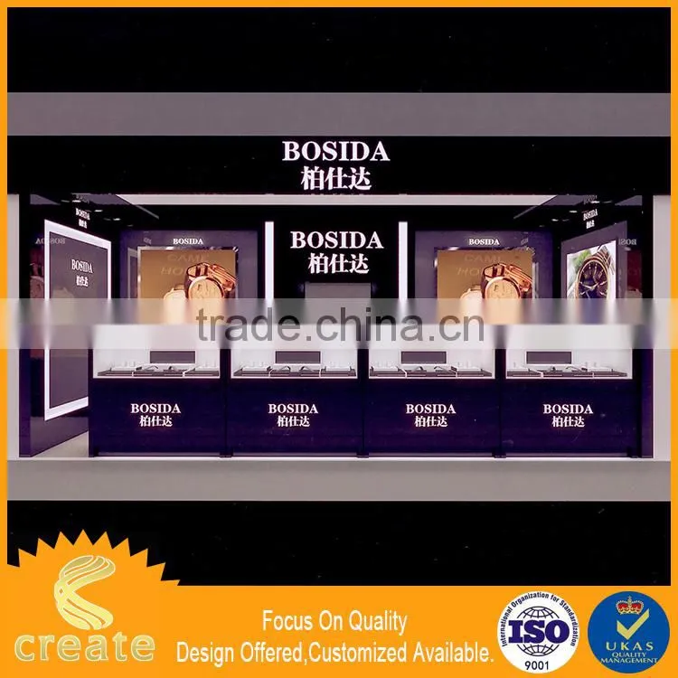 Good price shoes and watches display cabinet custom cardboard display cabinet
