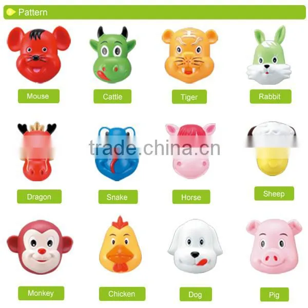 D485 Cartoon Animals Modern Bathroom Design Toothbrush Holder Brush Holder Breathable Dustproof