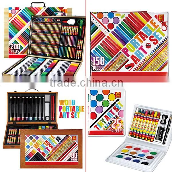 High Quality Wooden Art Set New Stationery Products