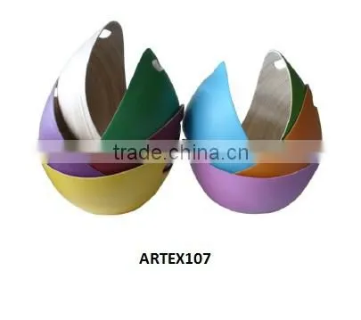 vietnam bamboo lacquer vase for home decor