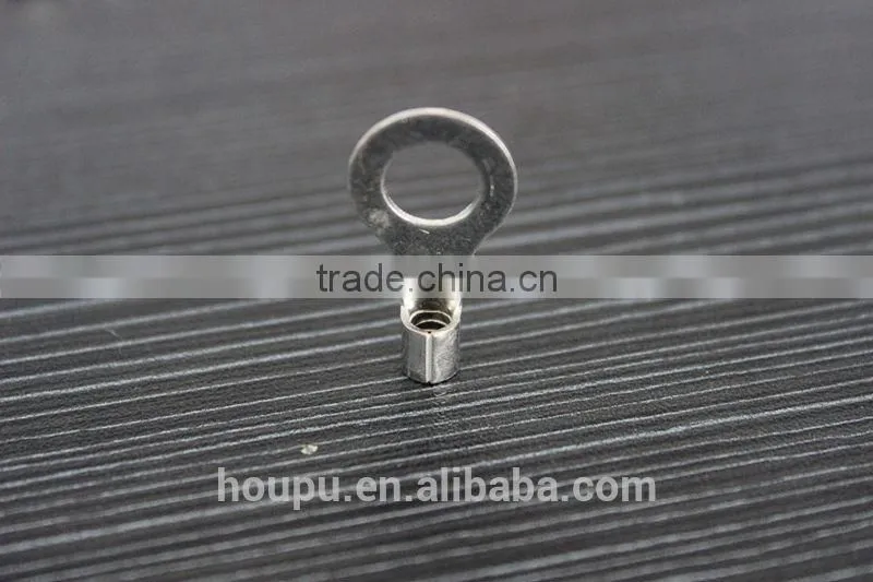 2.5-4MM2 AWG14-12 copper Non Insulated Ring electric wire end terminal
