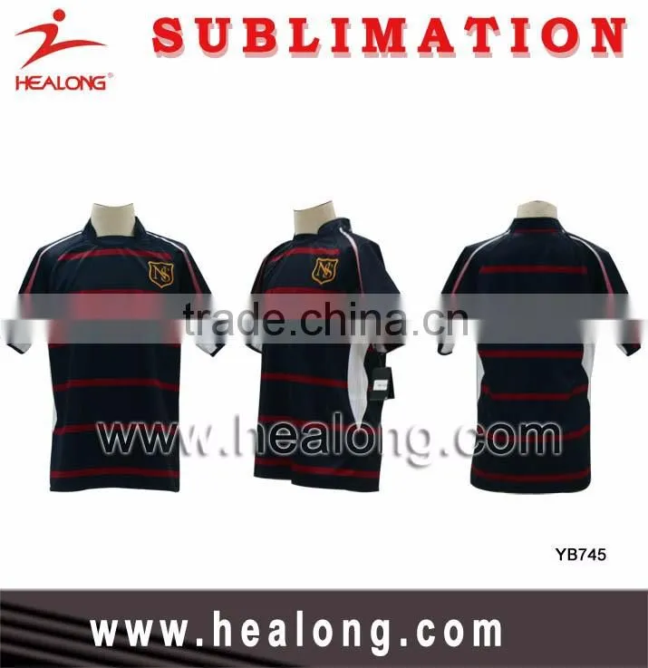 Wholesale Sublimation Custom American Rugby Shirt Jersey