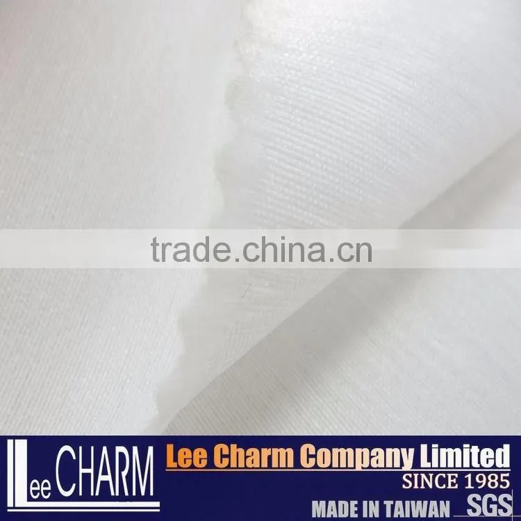 100% Polyester Bridal Dress Silver Shine Fabric