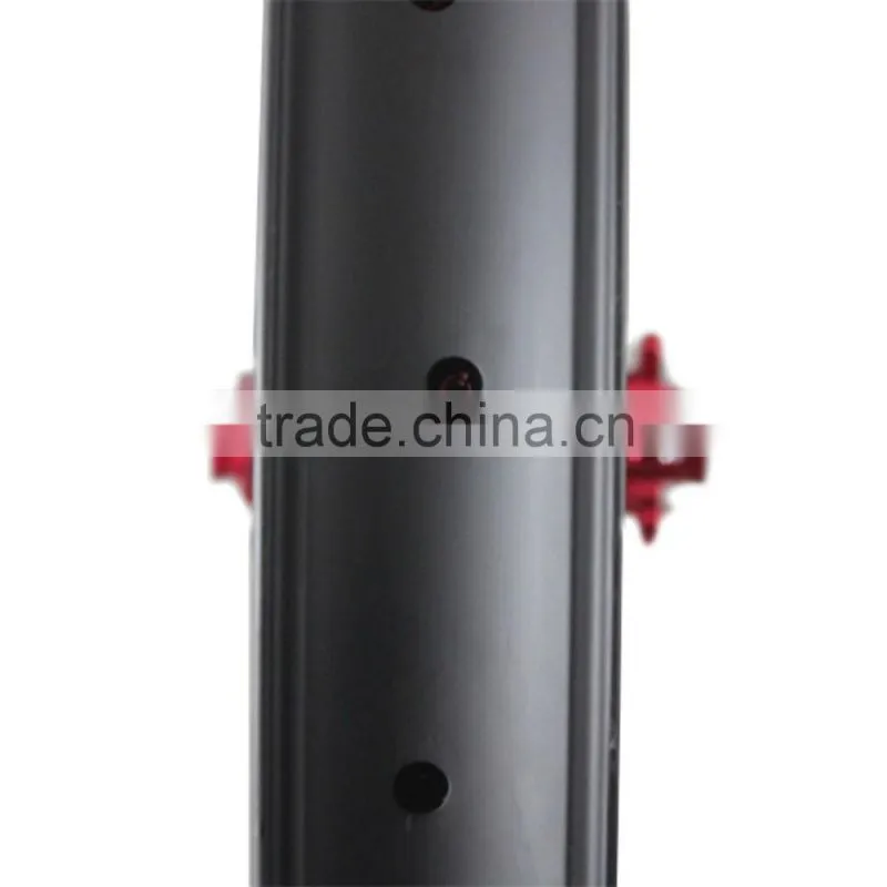 2016 New Carbon beadless wheelset 50mm wide 650b+ carbon wheels for 27.5 plus bikes tubeless compatible