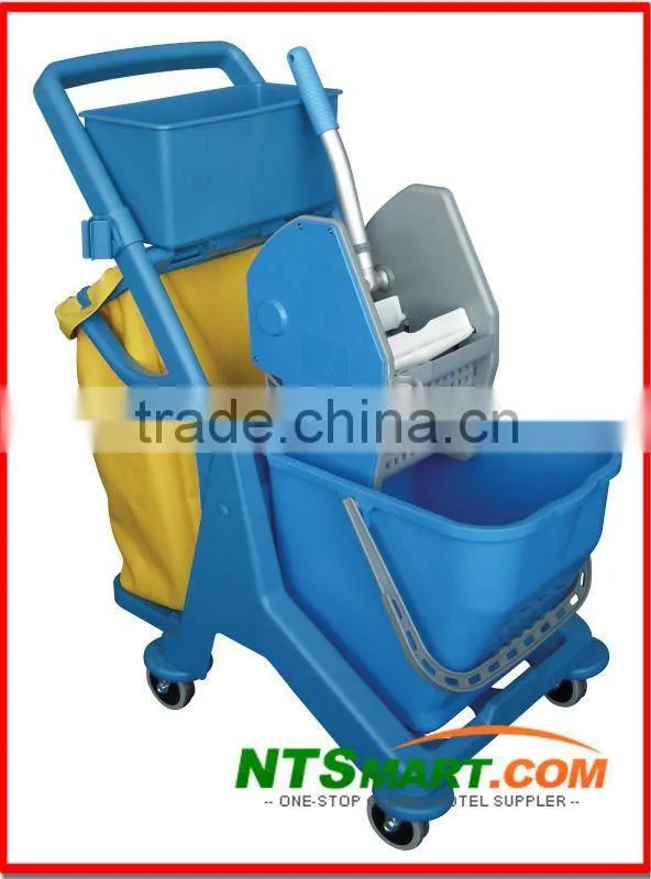 hotel cleaning trolley janitor cart