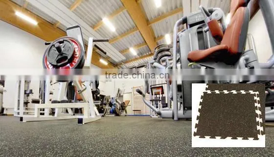 Gym Interlock Flooring Rubber Mat