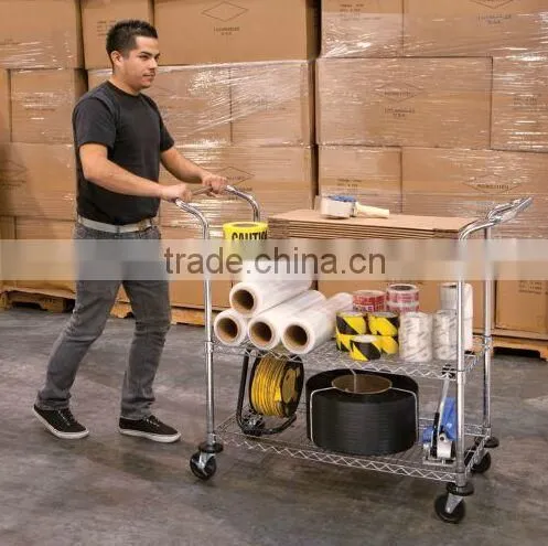 NSF Approved 3 3-TIER WIRE KITCHEN CART