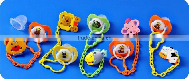 2014 baby soother with chain