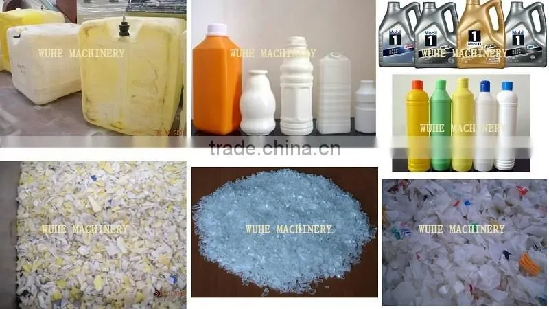 recycling machine for plastic bottles